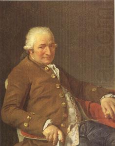 Charles-Pierre Pecoul,Contractor of Royal Buildings,Father-in-Law of the Artist (mk05), Jacques-Louis  David